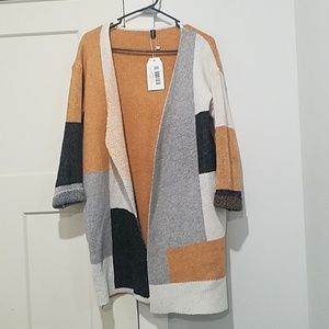 Maison Mascallier womens pocket open cardigan